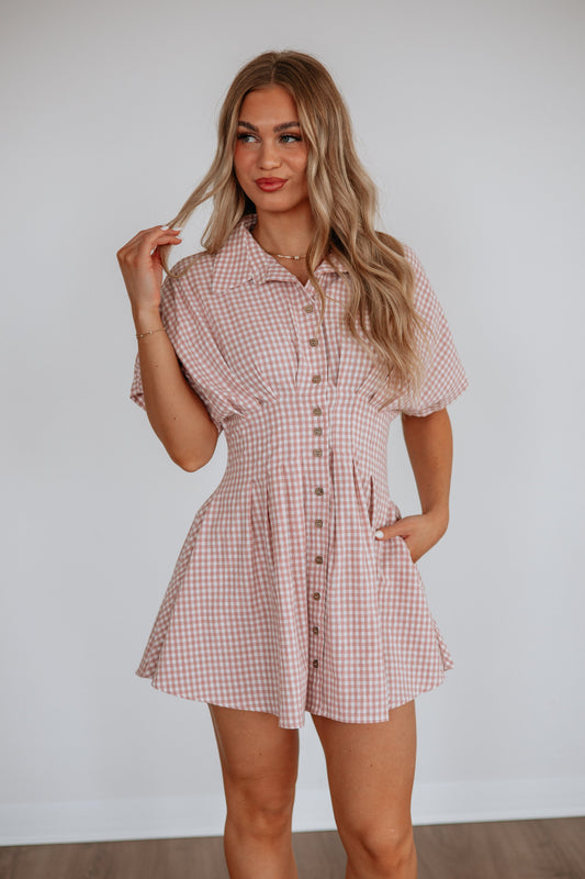 Maylee Gingham Dress