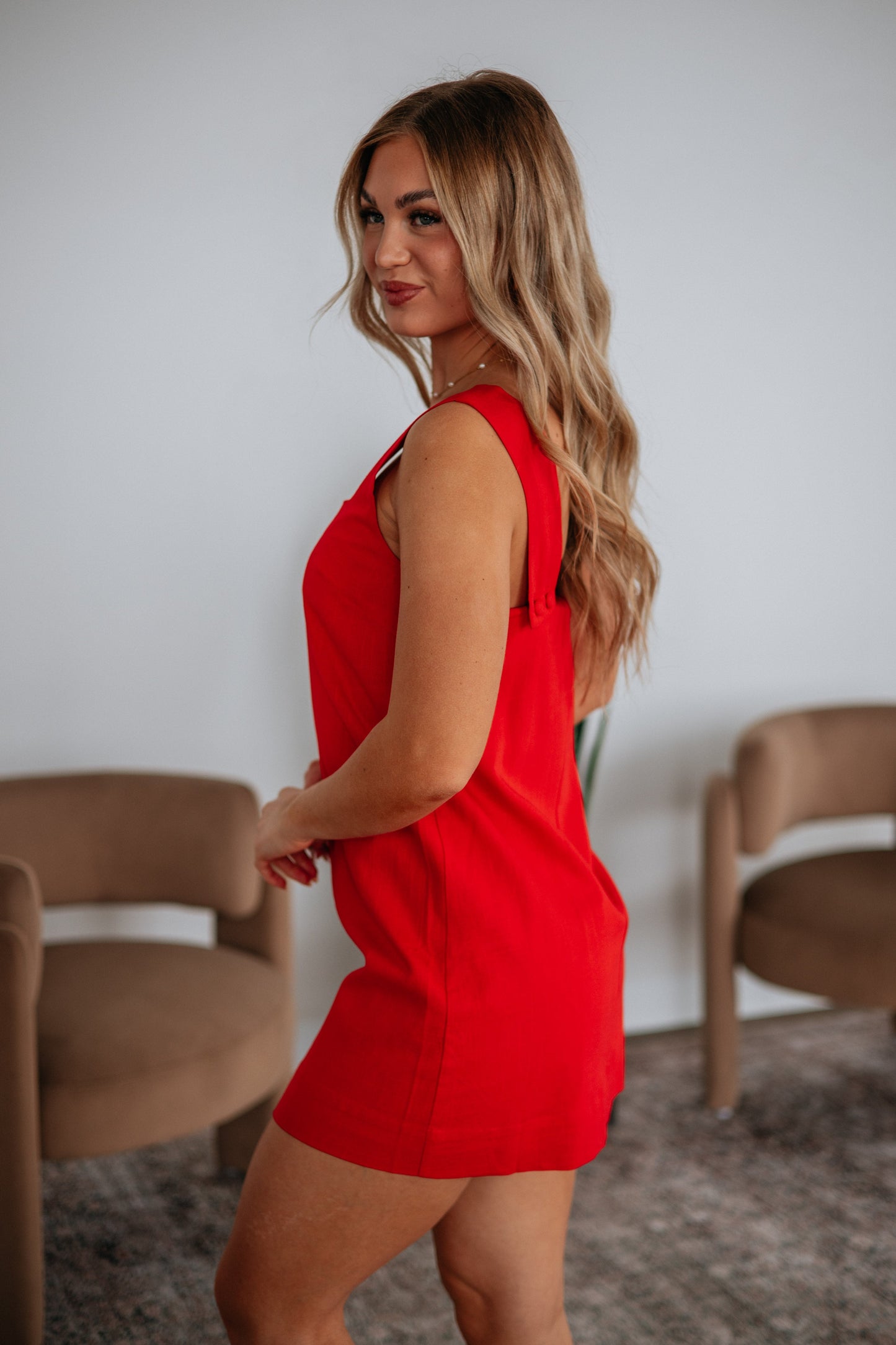 Emmalee Linen Dress