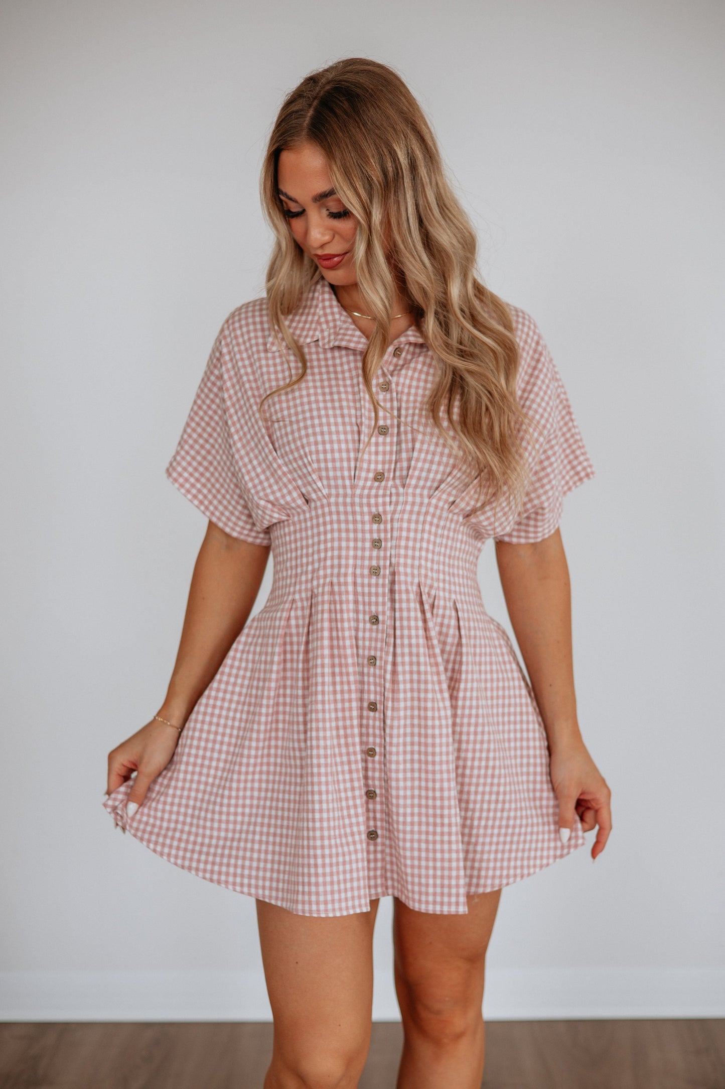 Maylee Gingham Dress