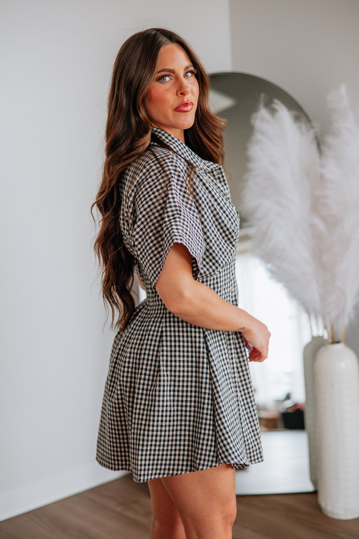 Maylee Gingham Dress